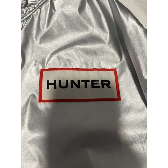 Hunter for Target Silver Hooded Windbreaker Jacket XL Men's New With Tags - Picture 2 of 5